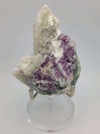 Image 2 of Candle Quartz with Fluorite Small Crystal Specimen - 3 Styles