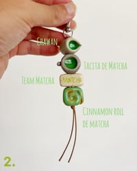 Image 3 of ¿Matcha o café? | Bag charms