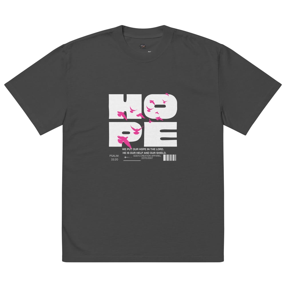 Image of Hope Oversized Faded T-Shirt