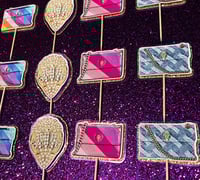 Image 6 of K. Geiger inspired cupcake toppers