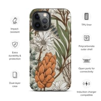 Image 15 of Art Nouveau Inspired Light and Airy Boho Floral Sketch Tough Case for iPhone®