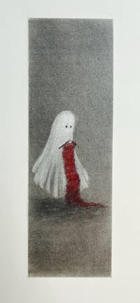 Midnight Knitter Orginal Artwork