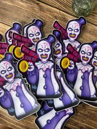 Image 1 of Art the 🤡 (sticker)