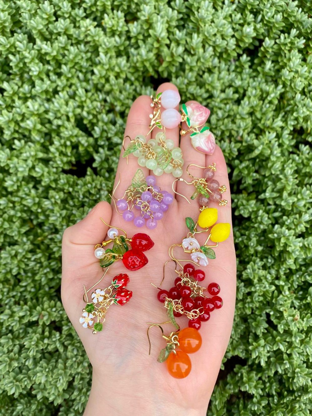 the best fruit basket earrings!