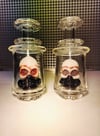 Ghost x Professorglass skull in a bottle peak top