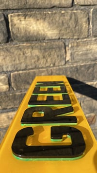 Image 4 of 4D acrylic neon plates (pair)