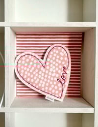 Image 4 of Asymmetric “Love" Heart Decoration