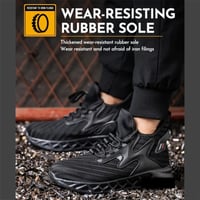 Image 19 of Steel Toe Safety Shoes & Boots | Puncture Proof Work Shoes + 1Pair of 4D Shoe In-Soles