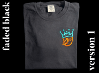 Image 3 of King Embroidered T-shirt / Custom Colors