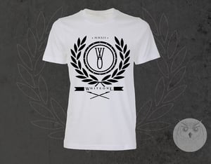 Image of White Owl Emblem Tee