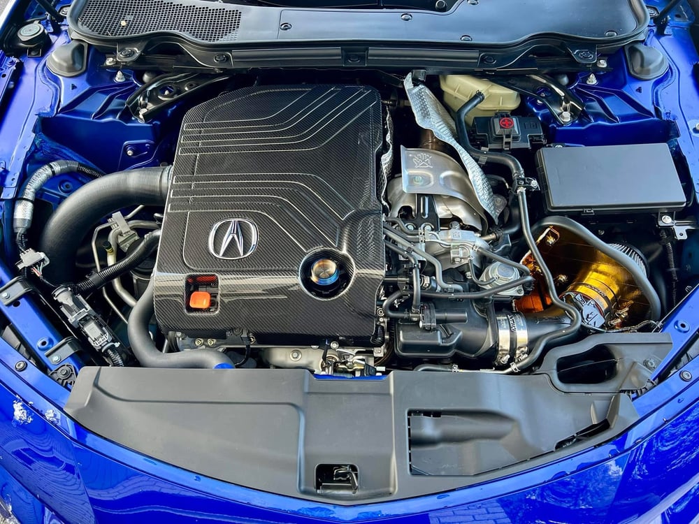 Image of AEROCARBON- 2021+ ACURA TLX TYPE S ENGINE COVER