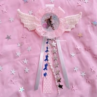 Image 2 of RIBBON MEDALLION PINS ˖ ݁♬⋆.˚𝄞