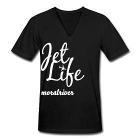 Image of Jet Life Unisex V-neck Tee