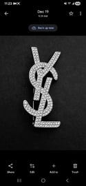YSL Fashion Brooch