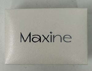 Image of Maxine Noble Crushed Ice Radiant Cut Pendant Necklace In Sterling Silver