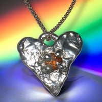 Image 3 of You Have My Heart Citrine Pendant
