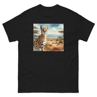 Image 3 of Sitting Serval in African Landscape TShirt