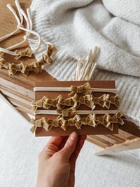 Image 4 of Mustard bows Twin SET of 2