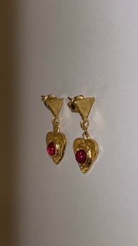 Image 2 of Loves  Gold Earrings