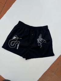 Image 1 of black boxers 