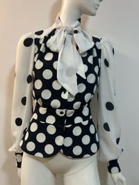 Image 4 of Celia Pussy Bow Blouse