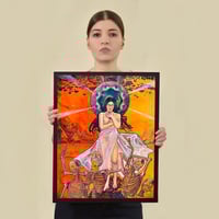Image 5 of A Thousand Suns Will Stream on Thee Original Watercolor 