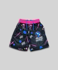 Image 1 of Alien Headz Mesh Shorts Youth