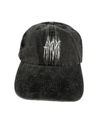 Image 1 of Amore Cap White on Black