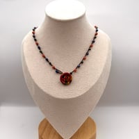 Image 2 of Boho Hearts & Flowers Button Necklace