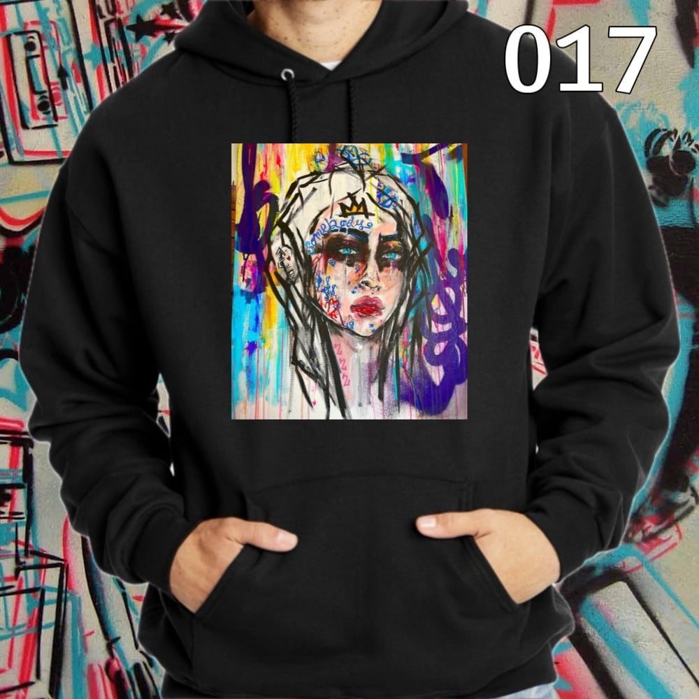 Image of Art Print Hoodie