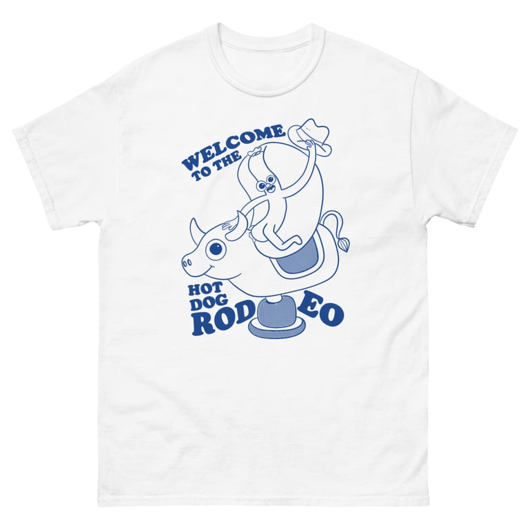 Hot Dog Rodeo Unisex Tee