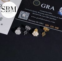 Image 2 of Clover Moissante earrings