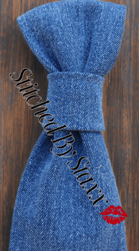 Image 1 of Denim Necktie