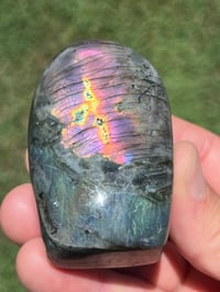 Image 2 of Purple Labradorite Polished Freeform #2490