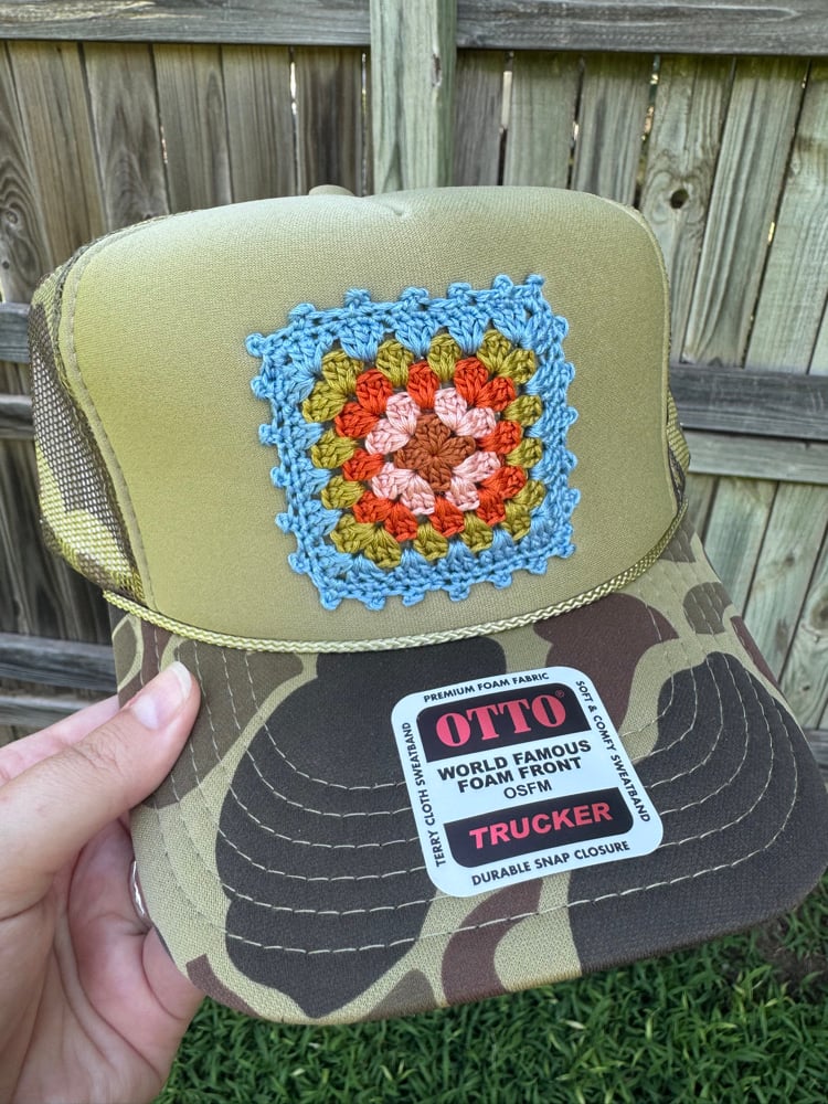 Image of  Creators Choice Granny Square Trucker Hat