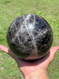 Image 7 of Large Smoky Quartz Sphere Statement Piece #2533