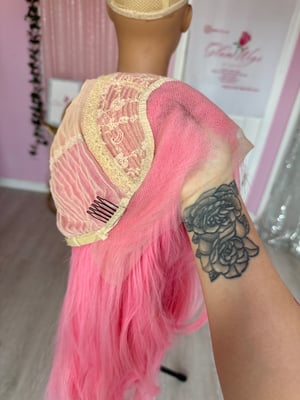 Image of Flamingo pink free part luxury (ready to ship) 