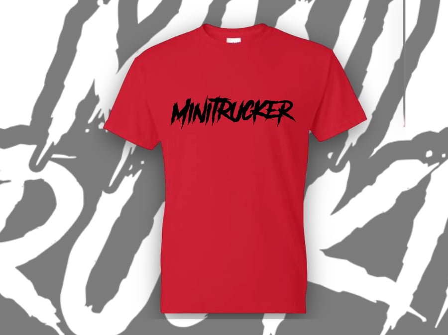 Image of Minitrucker Tee Red