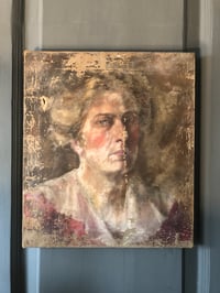 Image 3 of Old oil portrait 