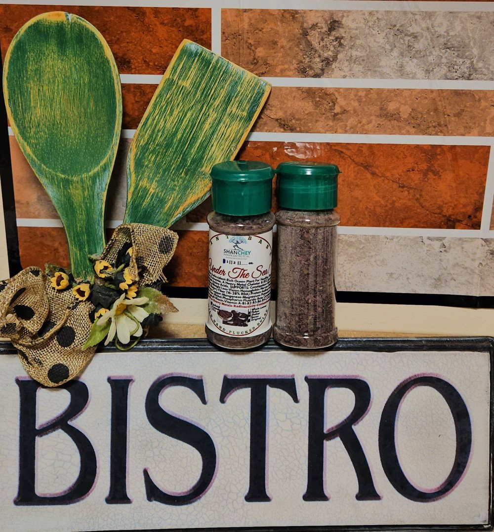 UNDER THE SEA! Wild Ocean Plant Leaves/Flakes/Red Seaweed- Brain Food-Toxins-Alzheimer-Bones-B12