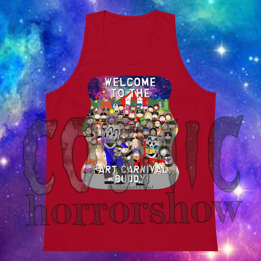 Fart Carnival unisex tank top