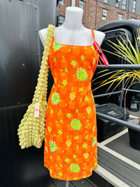 Image 6 of Lime & Orange Daisy Dress M