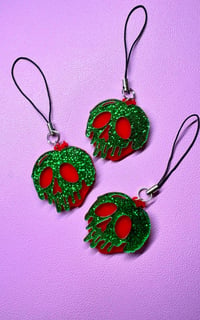 Image 4 of Poison Apple Phone Charm