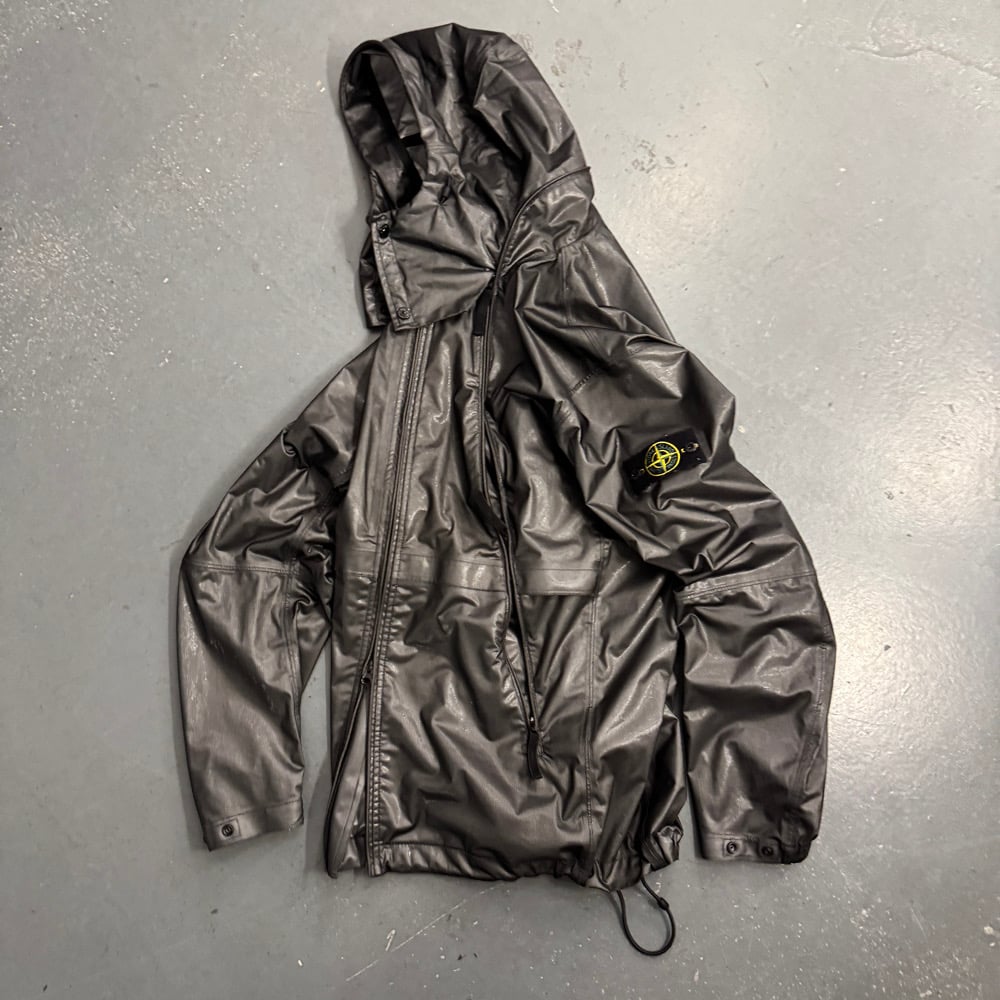 Image of SS 2024 Stone Island Metallic Proof Nylon Jacket, size XL
