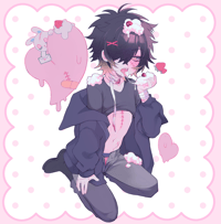 Image 1 of Towa sweets keychain and sticker 4” 