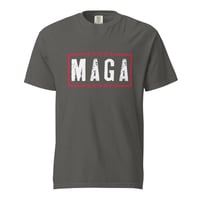 Image 4 of MAGA Distressed Dark Unisex garment-dyed heavyweight t-shirt