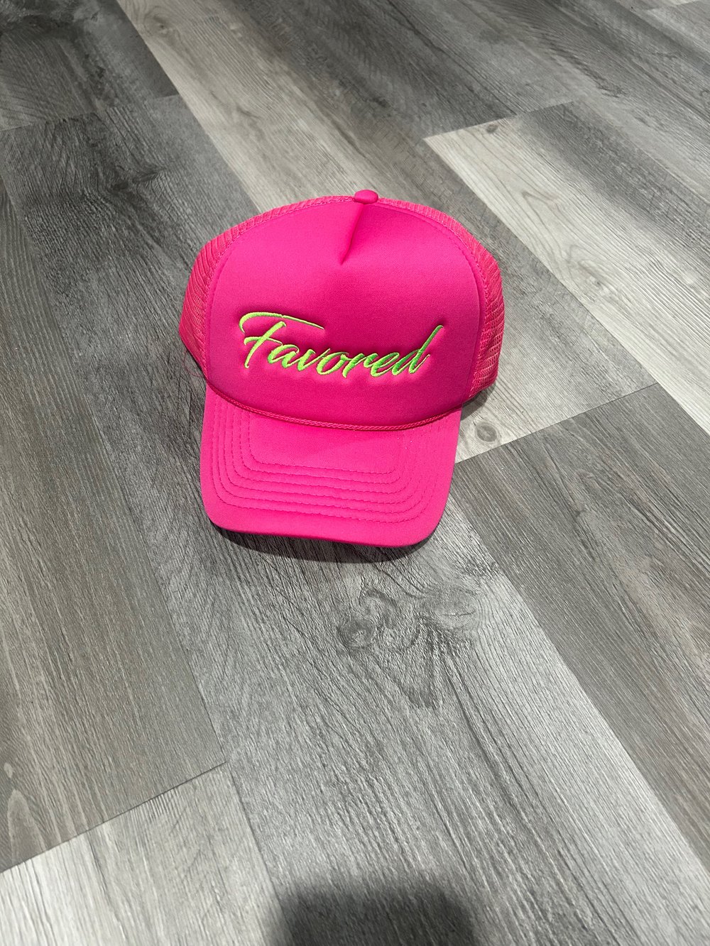 Image of Favored Pink Trucker Hat