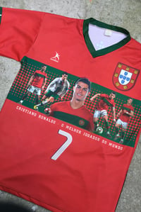 Image 4 of Vintage Ronaldo / Portugal Football Bootleg Shirt 