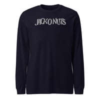 Image 5 of JACKONUTS ON YOU GRAY UNISEX L/S TEE