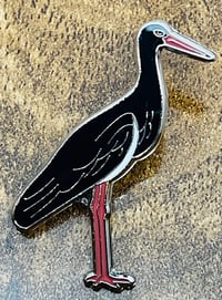 Image 2 of Black Stork - No.22 - Bird Pin Group Series